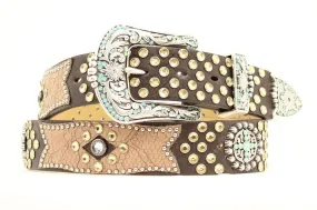 1 1/2'' Cross Concho Belt