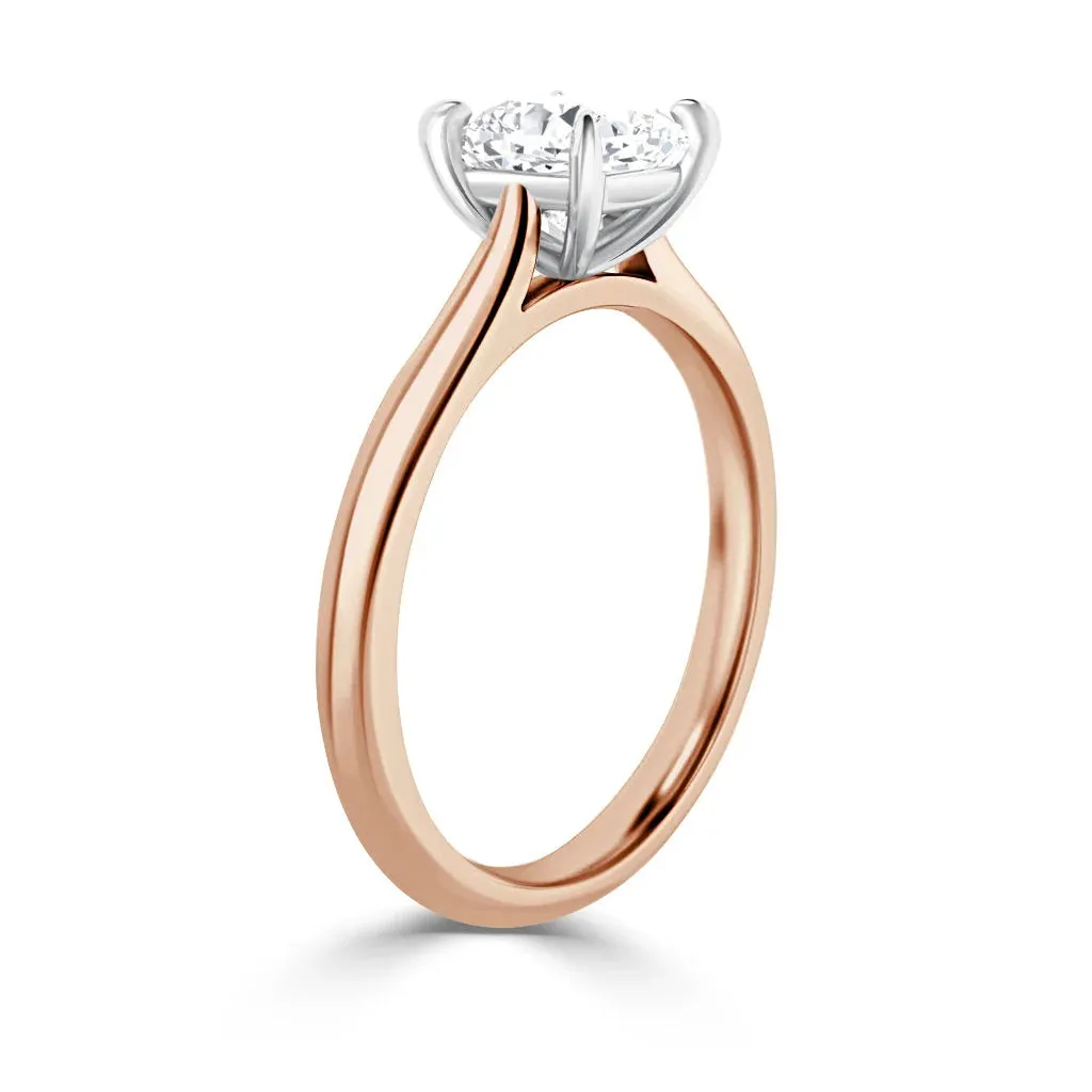 Alexandra - 18ct Rose Gold - Cushion