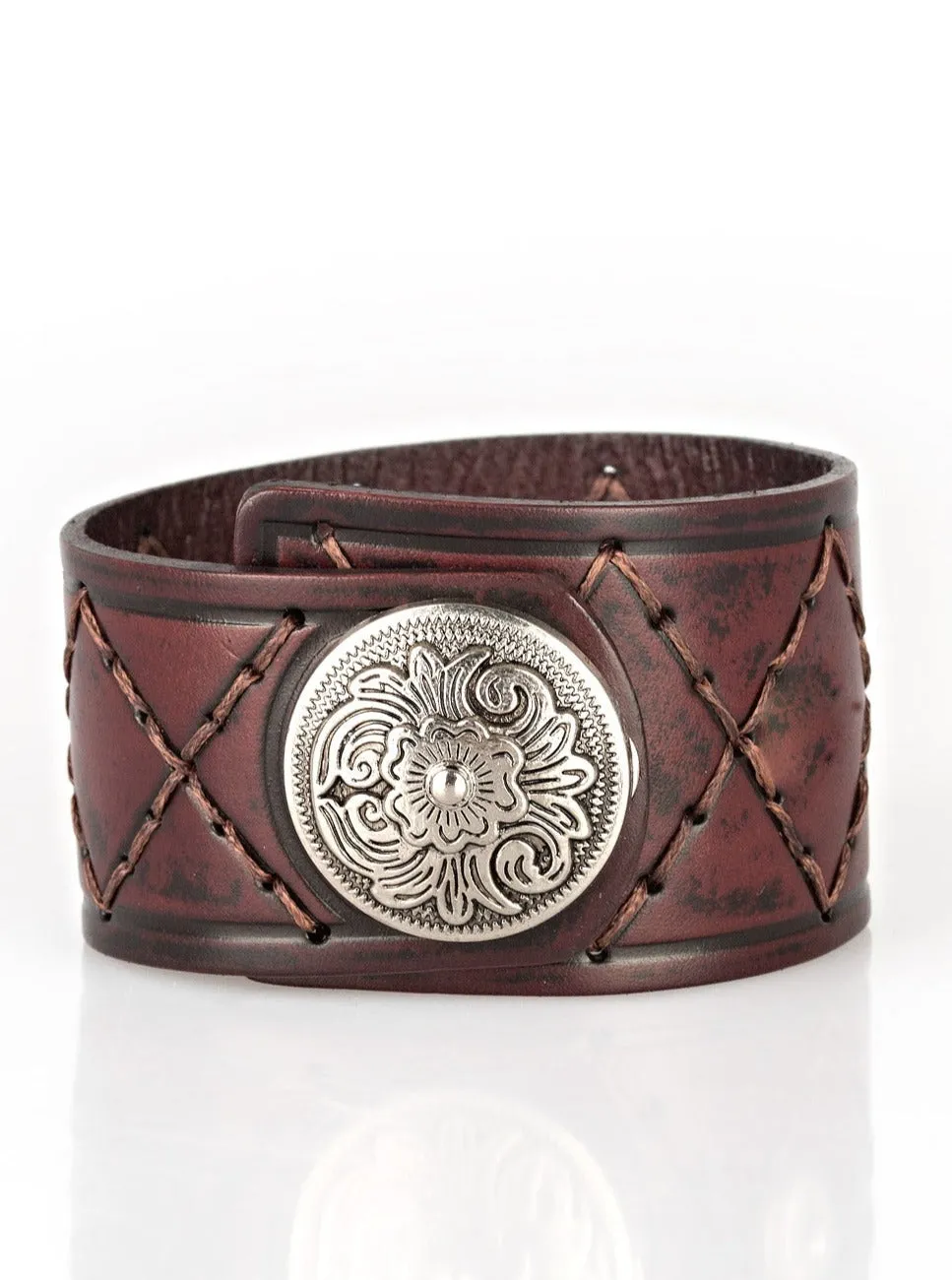 Badlands Bandit Brown Bracelet