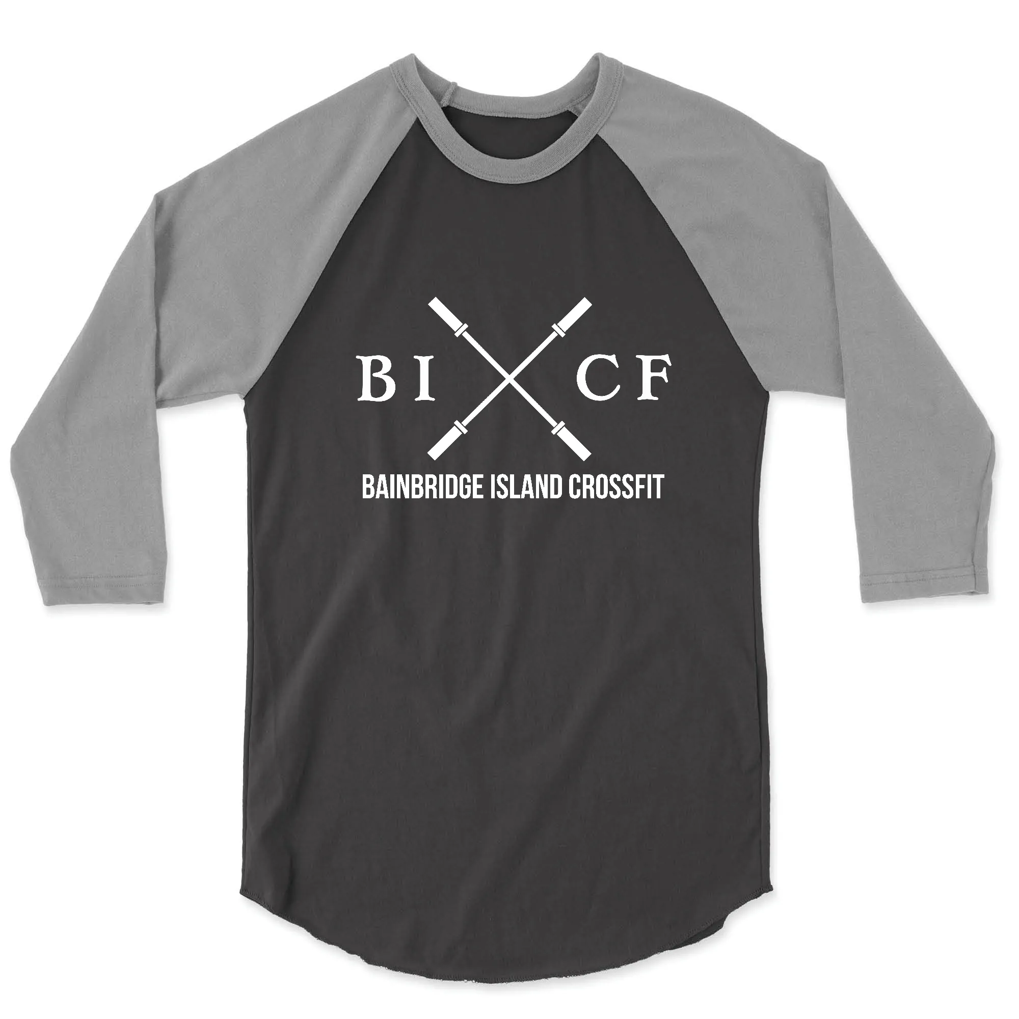 Bainbridge Island CrossFit BICF Mens - 3/4 Sleeve