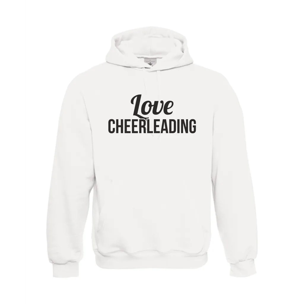 B&C Love Cheerleading hoodie