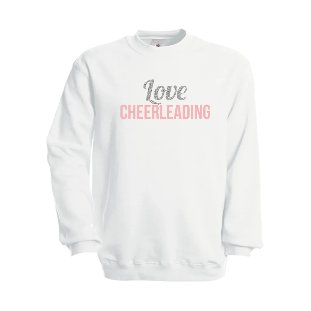 B&C Love Cheerleading sweatshirt