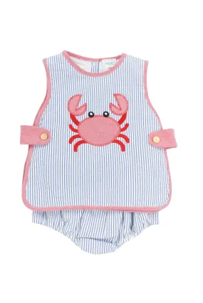 Boys Crab Walk Diaper Set