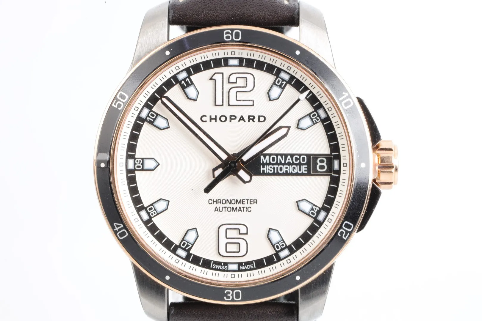 Chopard Grand Prix de Monaco 168568-9001 Titanium & 18k RoseGold 44mm Watch NEW!