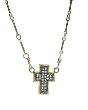 Diamond Pave Cross