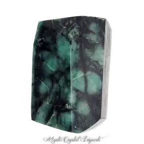 Emerald in Matrix - Polished Display Specimen - 2081 Carats