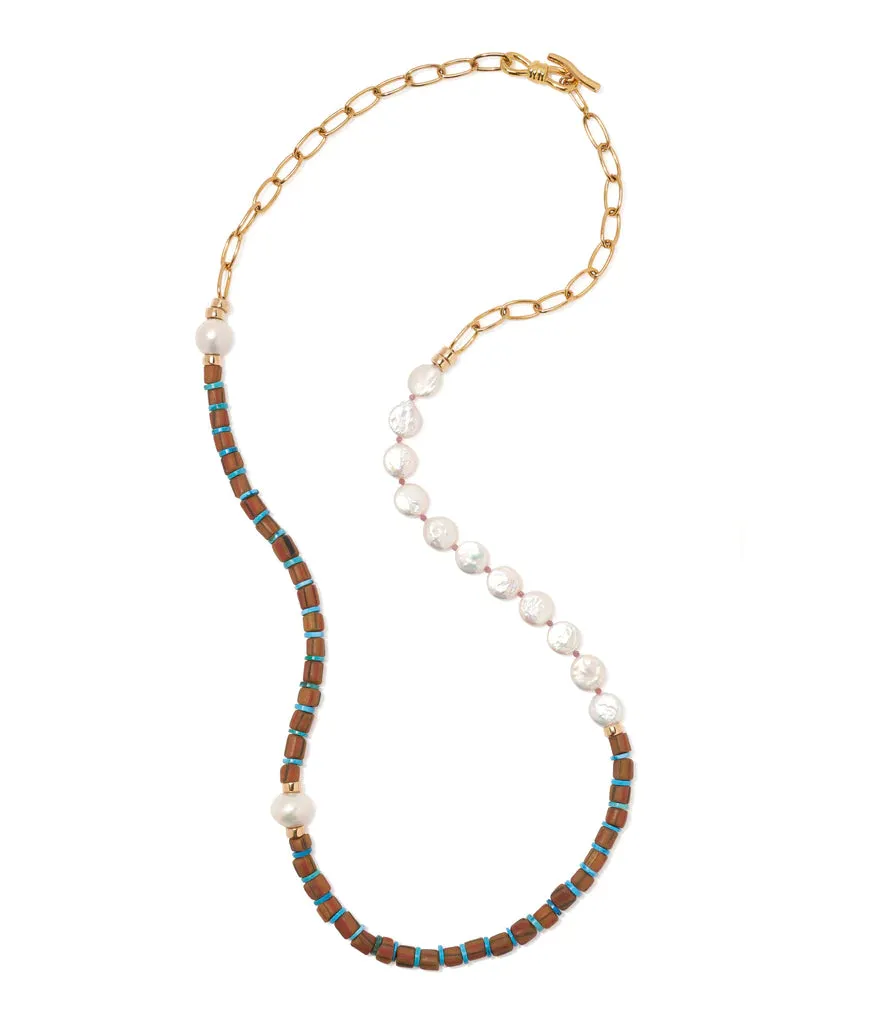 Lizzie Fortunato Porto Covo Necklace in Azul