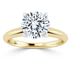 Lucy - 18ct Yellow Gold - Round