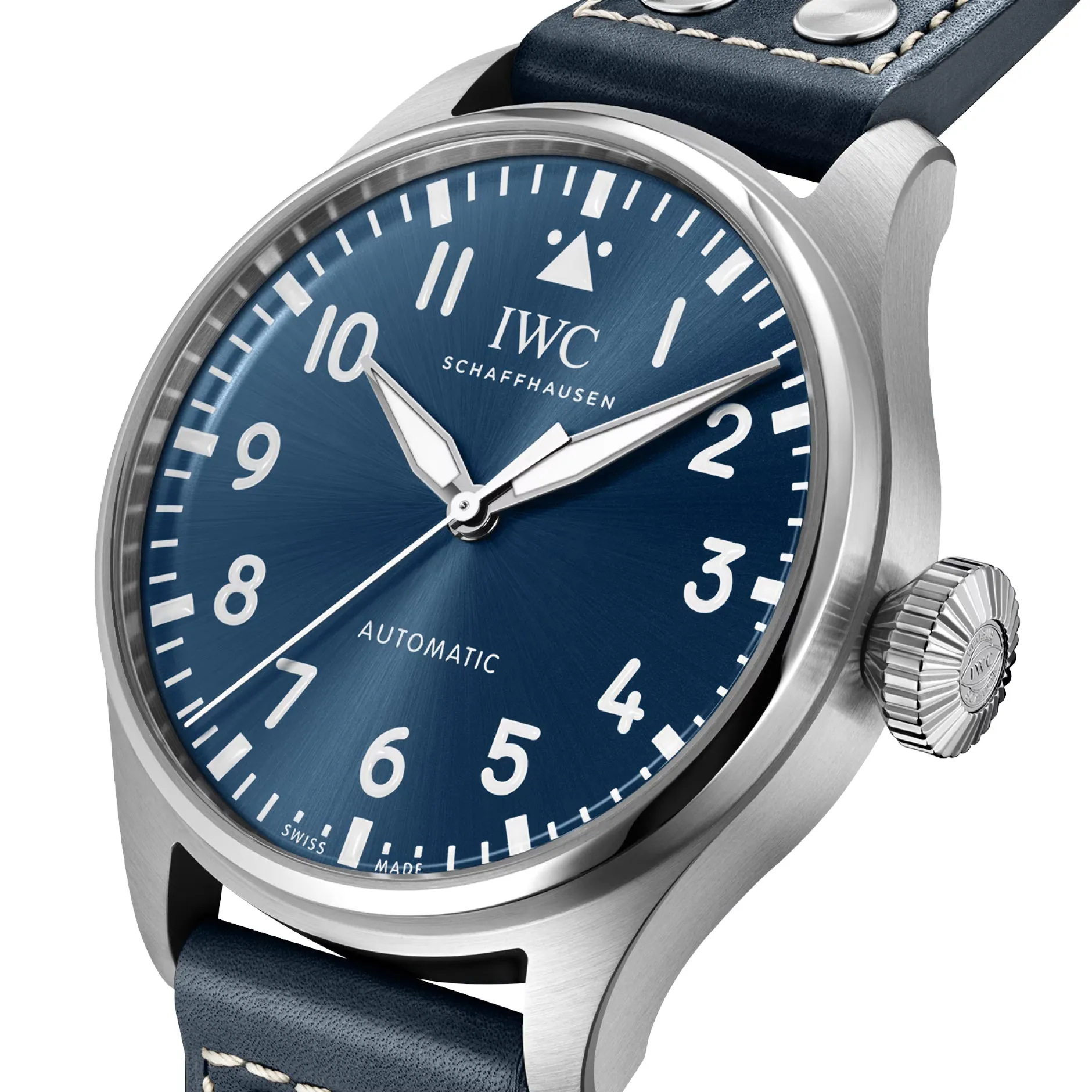 Pre-Owned IWC Big Pilot's Watch 43mm Blue Watch IW329303