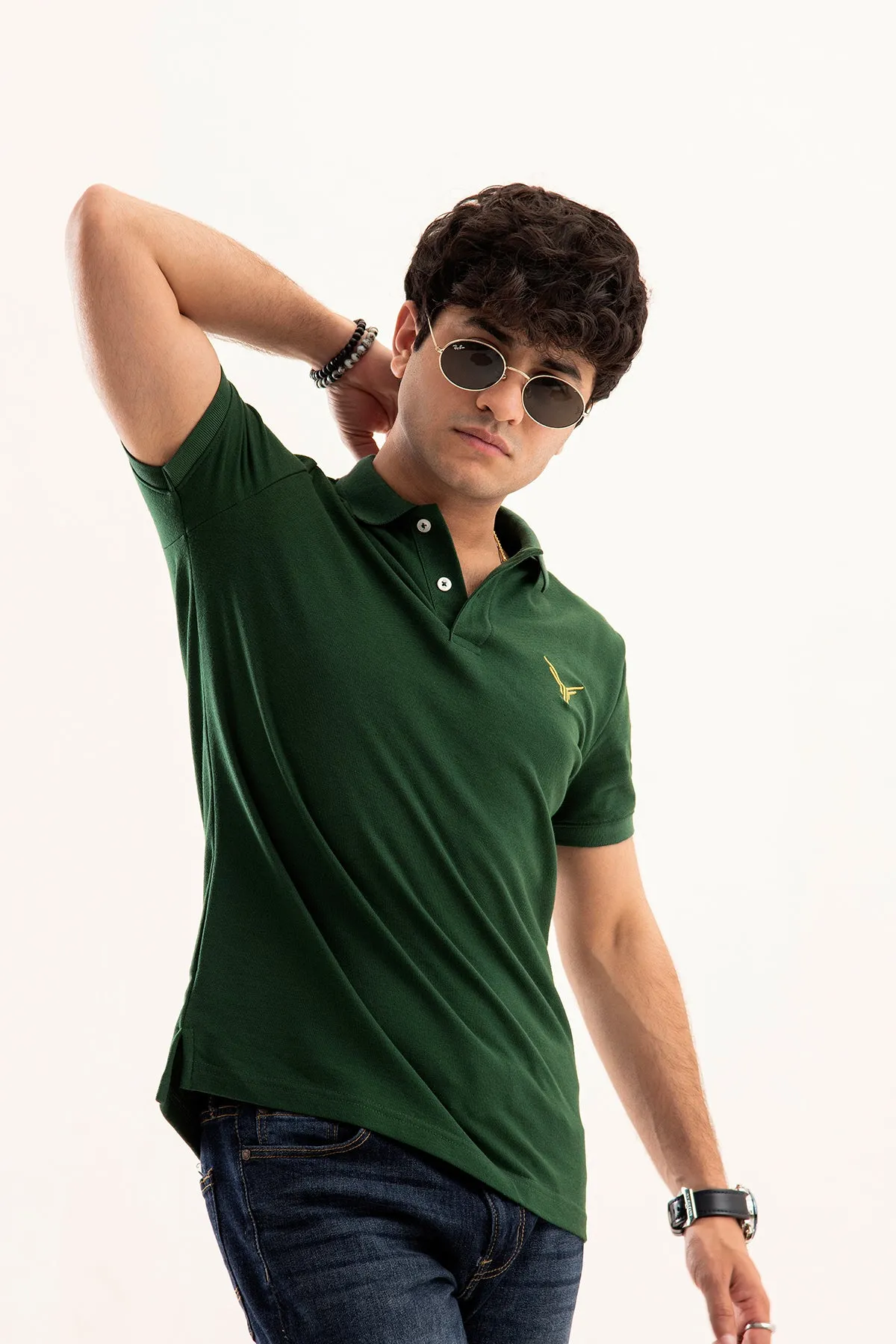 Premium Green polo