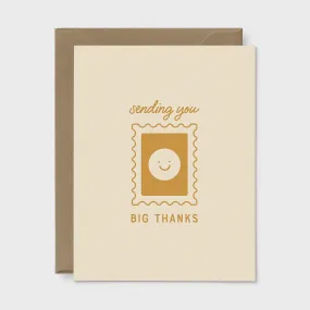 Sending You Big Thanks Greeting Card Box Set of 6