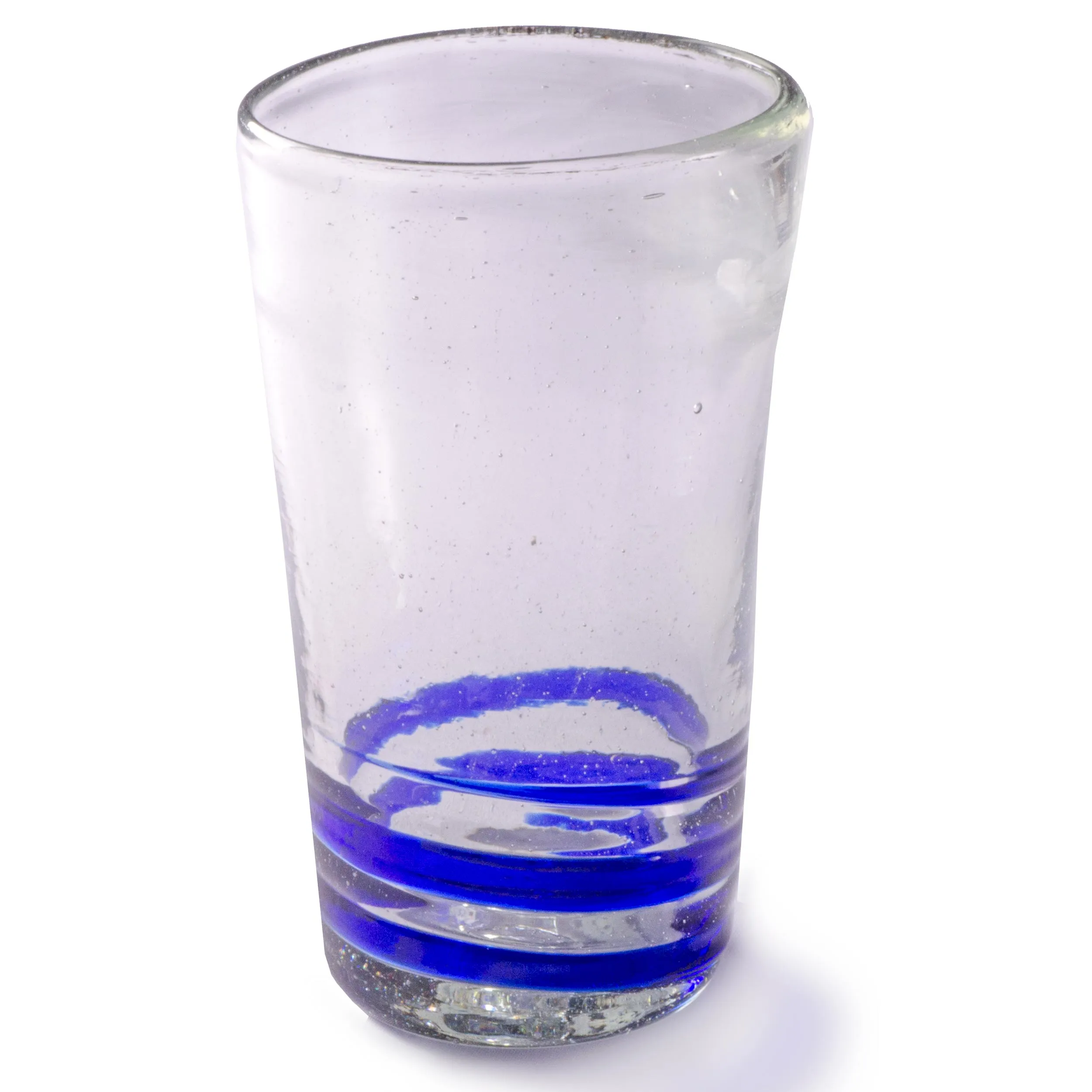 Serpentine Tall Tumbler in Cobalt Blue - 18 oz  - Set of 6