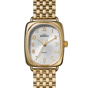 Shinola Gold Bixby 29 x 34mm Women's Two-tone Steel Watch S0120273178