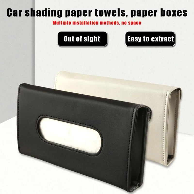 Sunshade tissue box