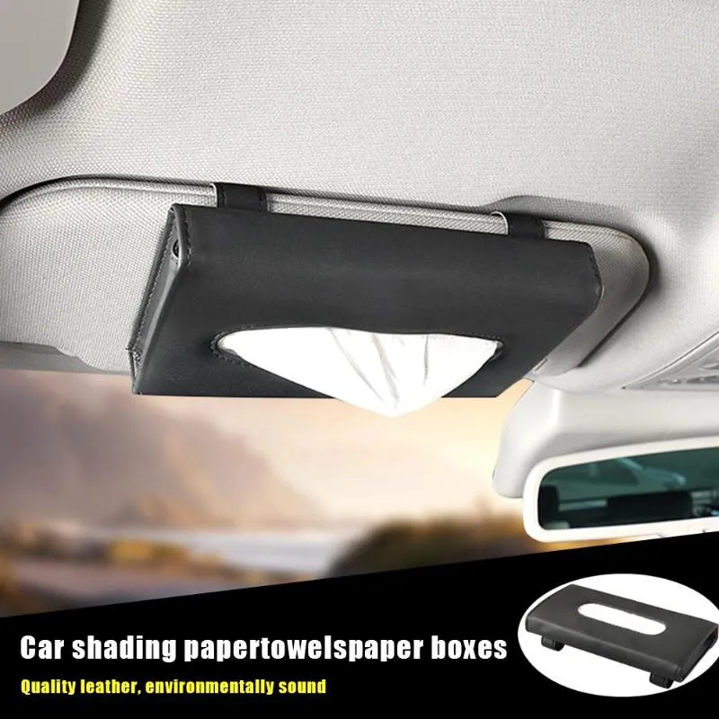 Sunshade tissue box