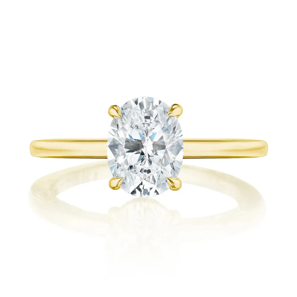 Tacori Dantela Oval Solitaire Engagement Ring