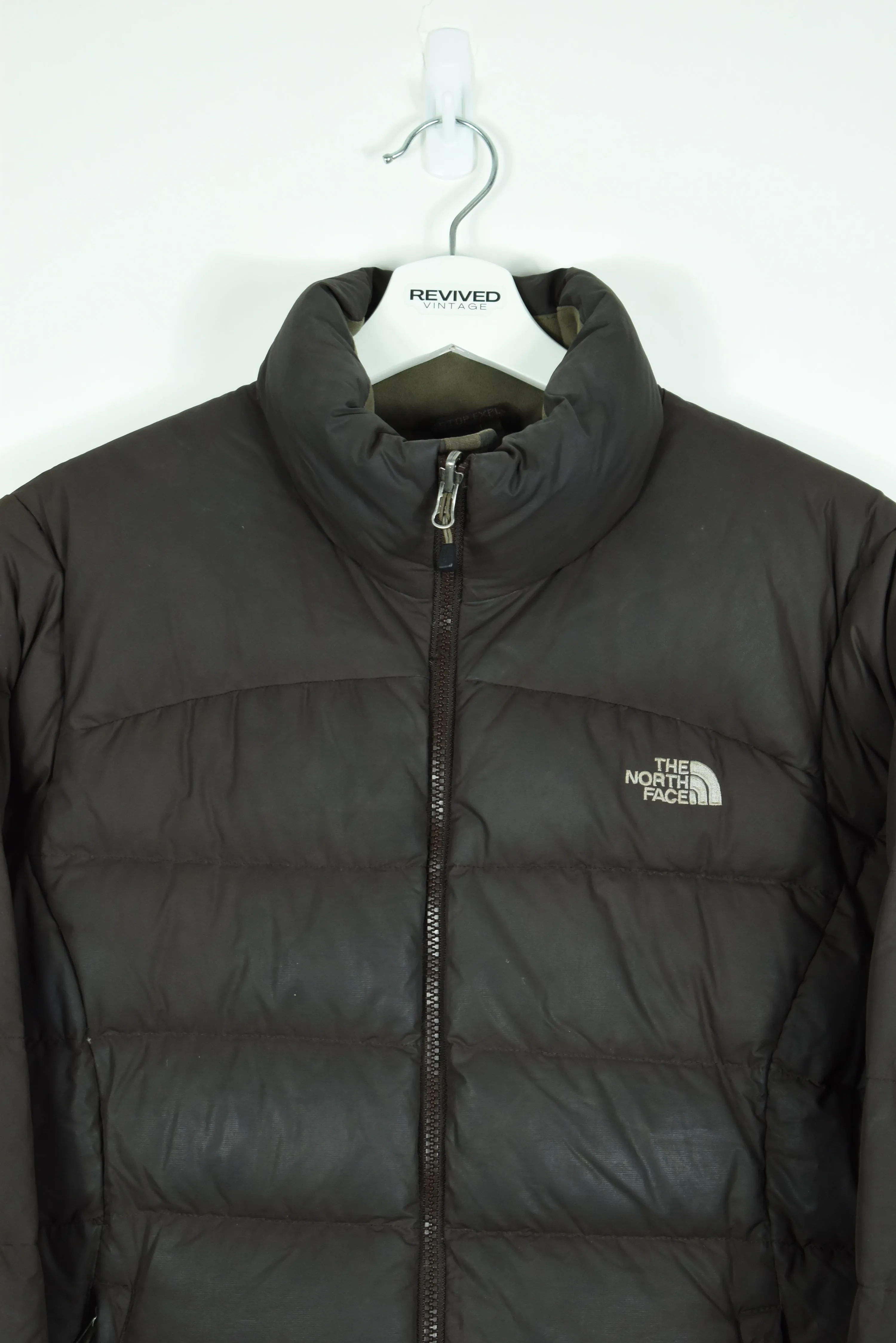 Vintage North Face Brown Women's Puffer 700 Jacket Large